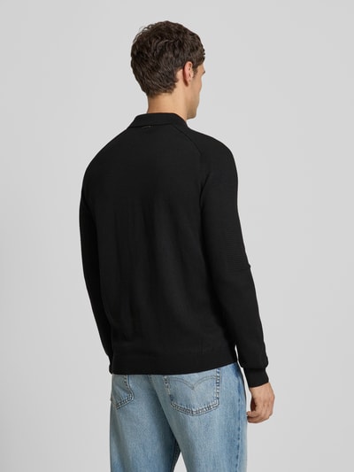 Antony Morato Gebreide pullover met polokraag Zwart - 5