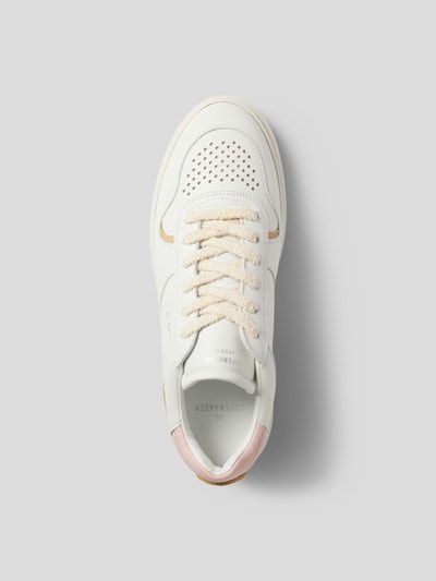 Copenhagen Sneaker aus echtem Leder Rosa 4