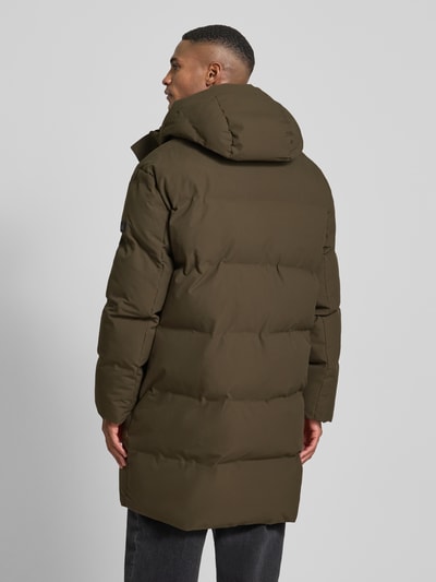 Cinque Steppmantel mit Kapuze Oliv 5