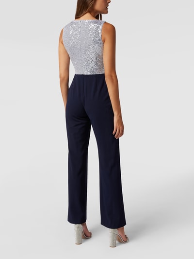 Lauren Ralph Lauren Jumpsuit mit Paillettenbesatz Marine 5