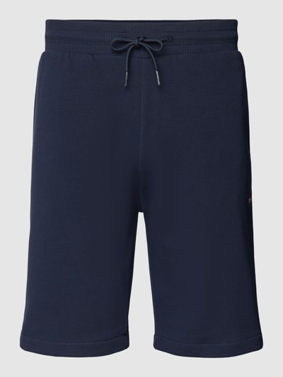 Napapijri Korte straight fit broek met elastische band Marineblauw - 2