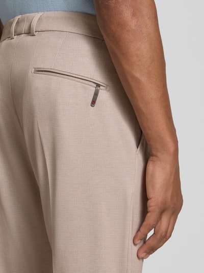 CINQUE Low Waist Business-Hose mit Bügelfalten Modell 'Cibeppio' Beige 3