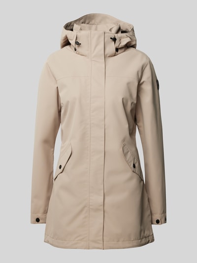 Icepeak Jacke mit Pattentaschen Modell 'ADDIS' Sand 2