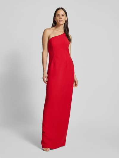 Vera Wang Bride Abendkleid im One-Shoulder-Design Modell 'ALPES' Rot 1