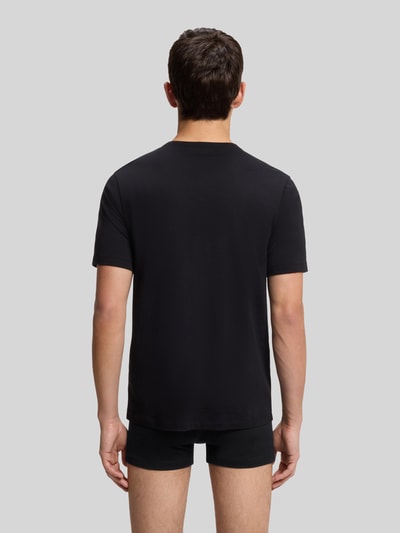 HUGO Regular fit t-shirtset van puur katoen model 'T-SHIRT RN TRIPLET P' Rood - 4