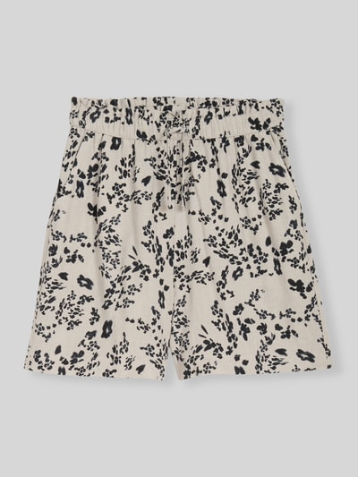Tom Tailor Denim Relaxed Fit Shorts aus Viskose-Leinen-Mix Beige 2