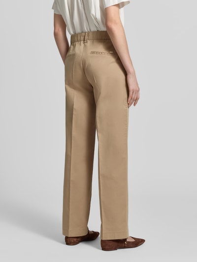 Brax Chino mit Bügelfalten Beige 5