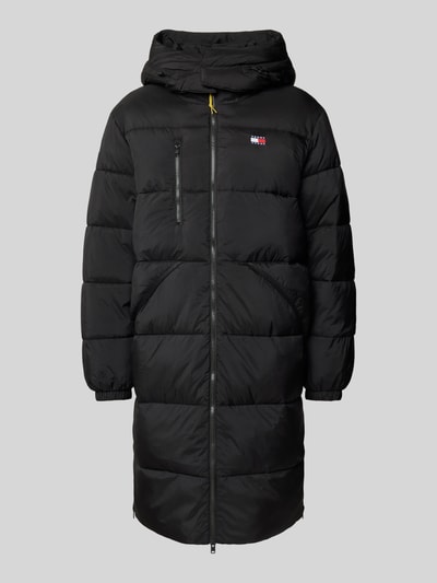 Tommy Jeans Regular Fit Steppmantel mit Label Stitching Modell 'VAIL' Black 2