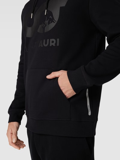 AlphaTauri Hoodie mit Label-Print Modell 'SHERO' Black 3