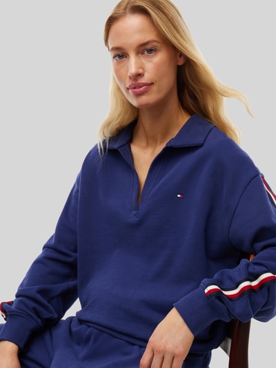 Tommy Hilfiger Regular fit sweatshirt van puur katoen Blauw - 3