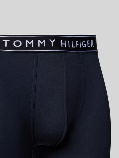 Tommy Hilfiger Trunks mit elastischem Label-Bund im 3er-Pack Marine 2