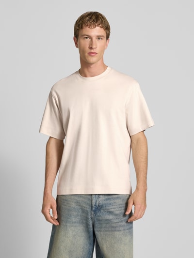 JACK & JONES T-Shirt mit Label-Detail Modell 'EURBAN EDGE' Beige 4