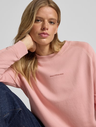 Marc O'Polo Denim Comfort Fit Sweatshirt aus reiner Baumwolle Rose 3