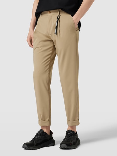 Angels Skinny fit stoffen broek in 5-pocketmodel in taupe online kopen