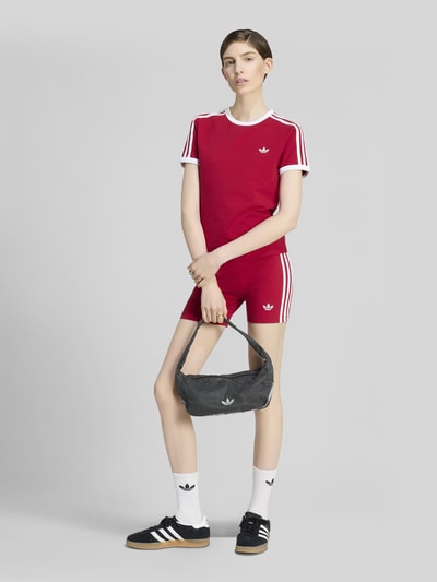 adidas Originals Regular Fit T-Shirt aus Baumwoll-Mix Rot 1