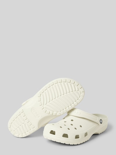 Crocs Hausschuhe mit Label-Detail Ecru 4