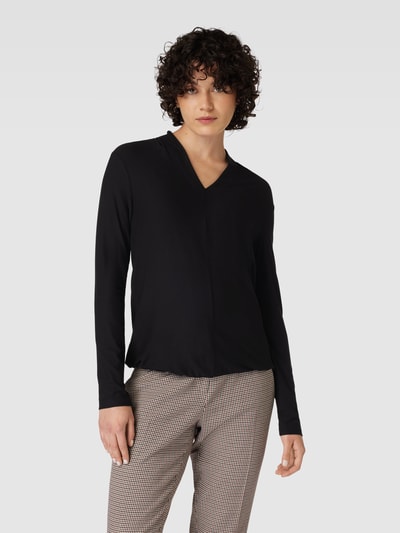 Tom Tailor Longsleeve mit V-Ausschnitt Black 4