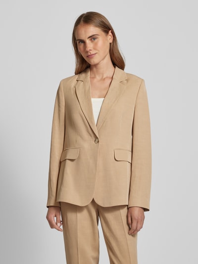 More & More Blazer mit Pattentaschen Sand 4