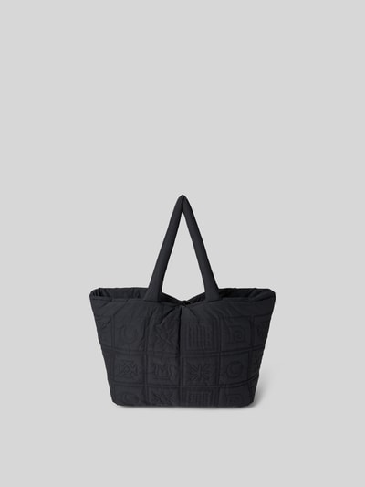 Nanushka Shopper mit Steppnähten Black 2