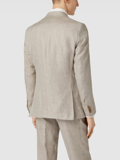 CG - Club of Gents 2-knoops colbert met siergarnering, model 'Paul' Beige - 5