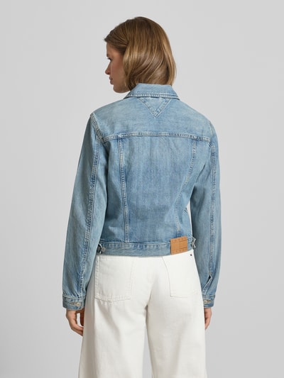Tommy Jeans regular fit jeansjack van puur katoen model 'CLASSIC TRUCKER EXT BJ801' Jeansblauw - 5