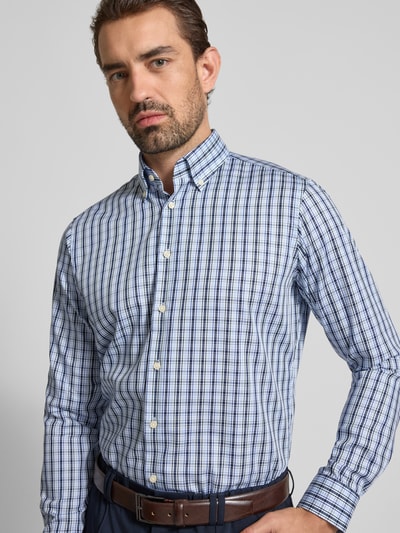 Christian Berg Men Regular fit vrijetijdsoverhemd met button-downkraag Groen - 3