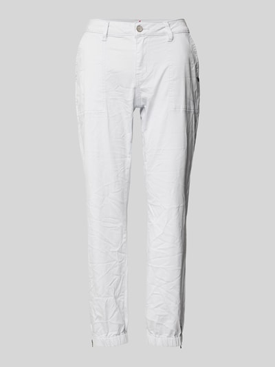 Buena Vista Tapered fit broek met verkort model, model 'Linda' Lichtblauw - 2