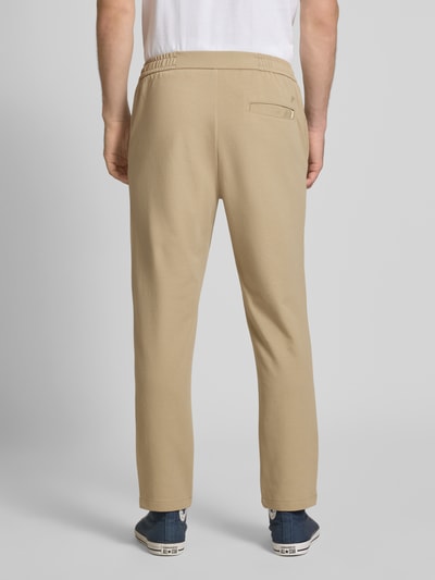 Jack & Jones Joggingbroek met elastische band en tunnelkoord, model 'STACE NEO' Beige - 5