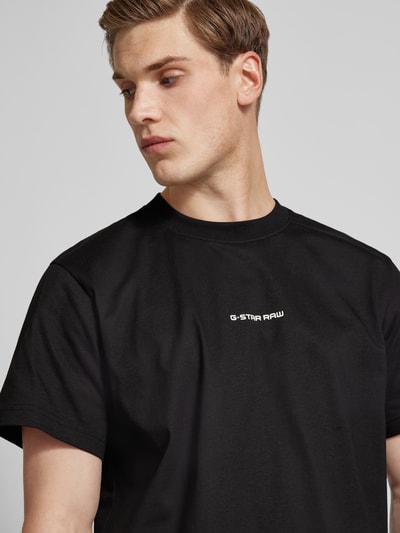 G-Star Raw T-Shirt mit Label-Print Black 3