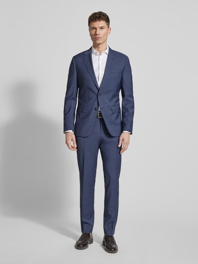 BOSS Slim Fit Anzug aus reiner Schurwolle Modell 'H-HUGE-2PCS-253' Blau 1