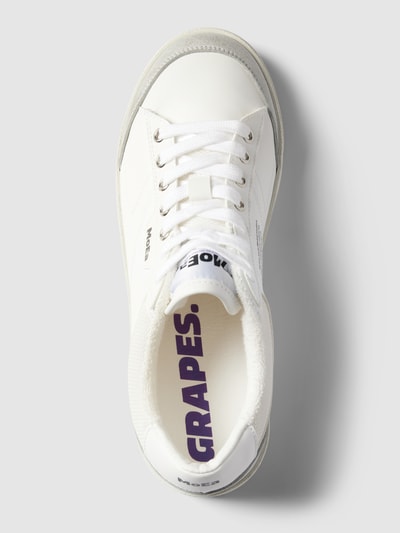 MoEa Sneakers met labeldetail, model 'GEN 3 GRAPES' Wit - 3