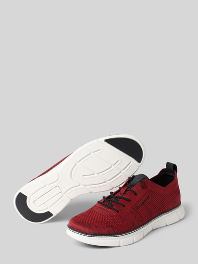 bugatti Sneaker mit Label-Details Modell 'Pasadena' Rot 4