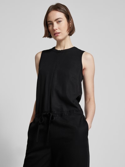 Lanius Jumpsuit met tunnelkoord Zwart - 3