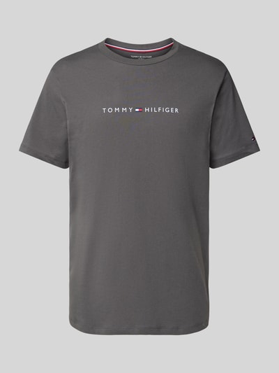 Tommy Hilfiger T-shirt met ronde hals Donkergrijs - 2