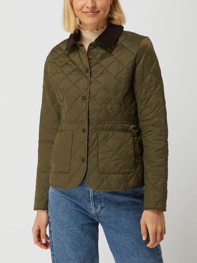 Barbour Steppjacke mit Wattierung Modell 'Deveron' Oliv 4