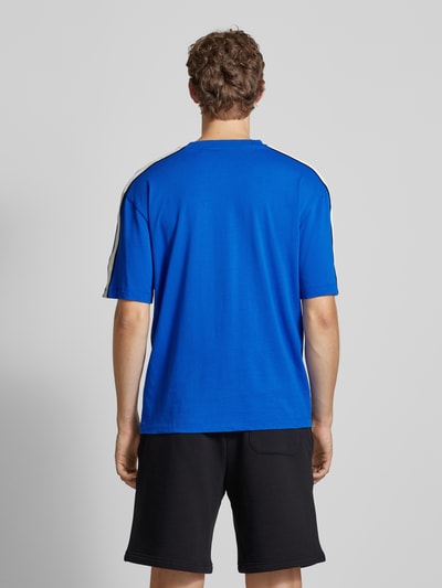 Hugo Blue T-Shirt mit Label-Patch Modell 'Neloy' Blau 5