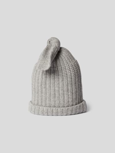 The Holy goat Beanie aus Kaschmir Hellgrau meliert 5