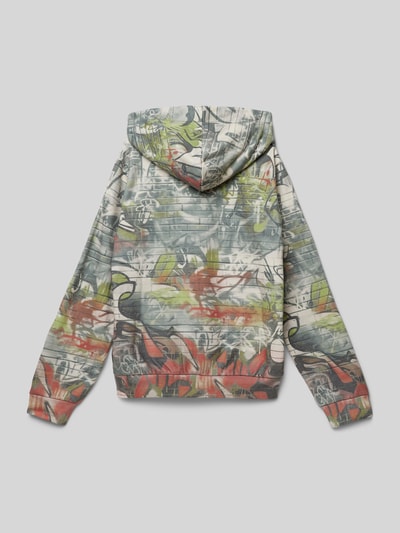 s.Oliver RED LABEL Hoodie mit Motiv-Print Sand 3