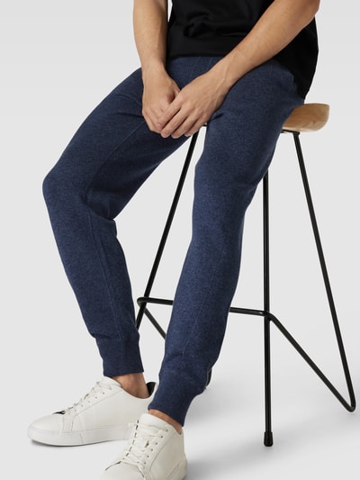 BOSS Sweatpants mit Schurwoll-Anteil Modell 'Onestino' Weiss 3