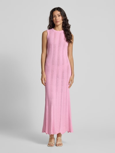 Rich & Royal Strickkleid mit Rundhalsausschnitt Rosa 4