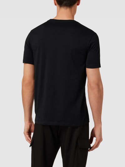 Lindbergh T-Shirt mit Label-Print Modell 'Copenhagen' Black 5