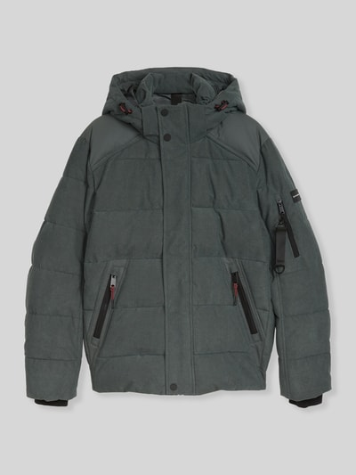 Tom Tailor Steppjacke mit Ärmeltasche Oliv 2