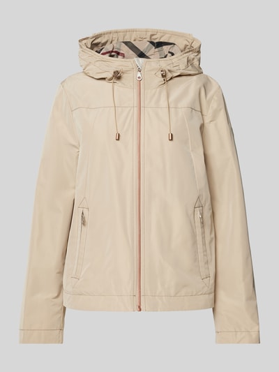 Gil Bret Jacke mit Reißverschlusstaschen Camel 2