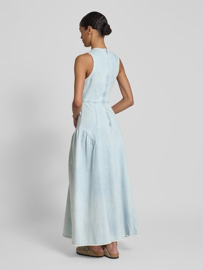 Ivy Oak Jeanskleid mit Fransen Modell 'MARCA ANN' Bleu 5