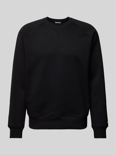 Carhartt Work In Progress Sweatshirt mit gerippten Abschlüssen Black 2