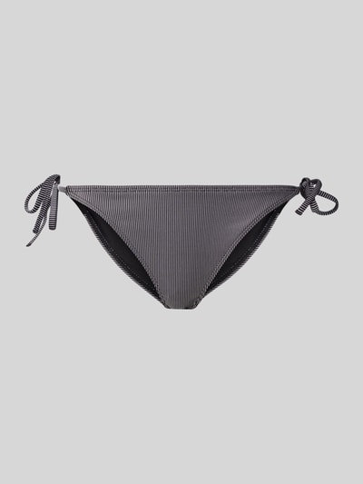 Calvin Klein Underwear Figi bikini z wiązaniami po bokach Czarny 1