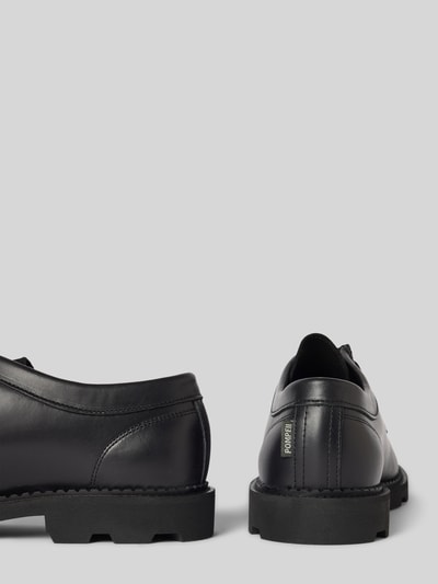 POMPEII BRAND Loafers aus echtem Leder Modell 'Latymer' Black 2