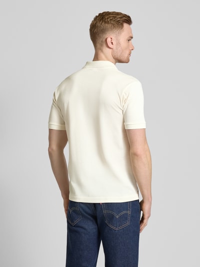 Lacoste Classic Fit Poloshirt mit Baumwollanteil Offwhite 5