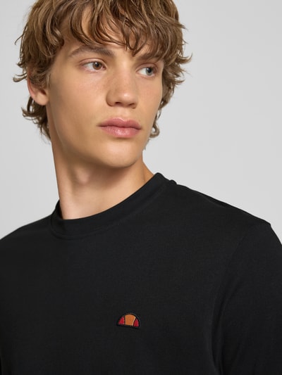 Ellesse T-shirt met logobadge, model 'CASSICA' Zwart - 3