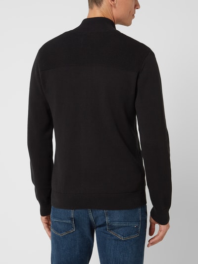 MCNEAL Strickjacke mit Stehkragen Schwarz 6